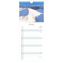 Load image into Gallery viewer, 2025 Lake District Slimline Calendar – January
