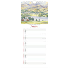 Load image into Gallery viewer, 2025 Lake District Watercolours Calendar – November
