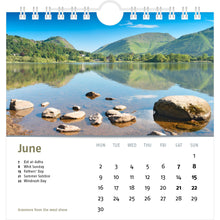 Load image into Gallery viewer, 2025 Lake District Desk Calendar – June
