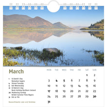 Load image into Gallery viewer, 2025 Lake District Desk Calendar – March
