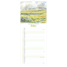 Load image into Gallery viewer, 2025 Yorkshire Watercolours Calendar – October
