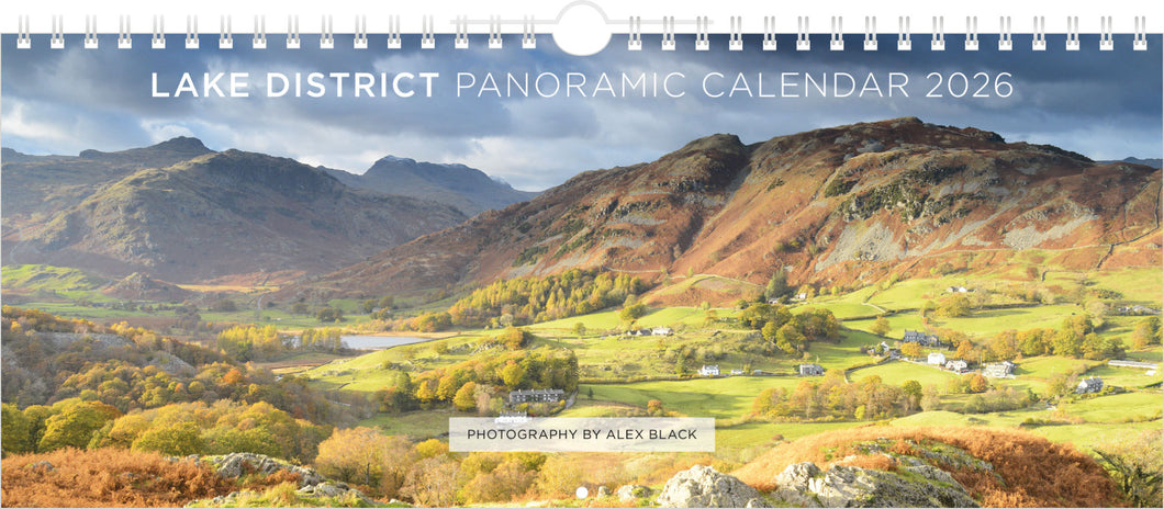 2026 Lake District Panoramic Calendar – Cover
