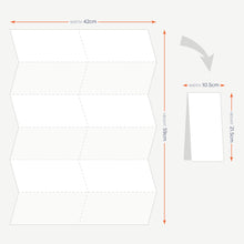 Load image into Gallery viewer, Lap Map folding and dimensions
