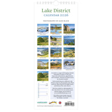 Load image into Gallery viewer, 2026 Lake District Slimline Calendar – Back Cover
