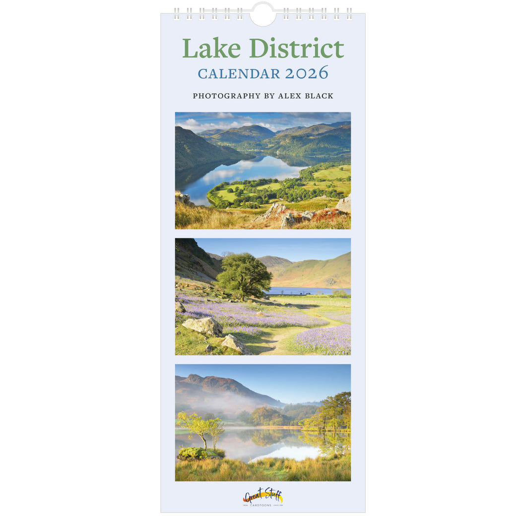 2026 Lake District Slimline Calendar – Cover