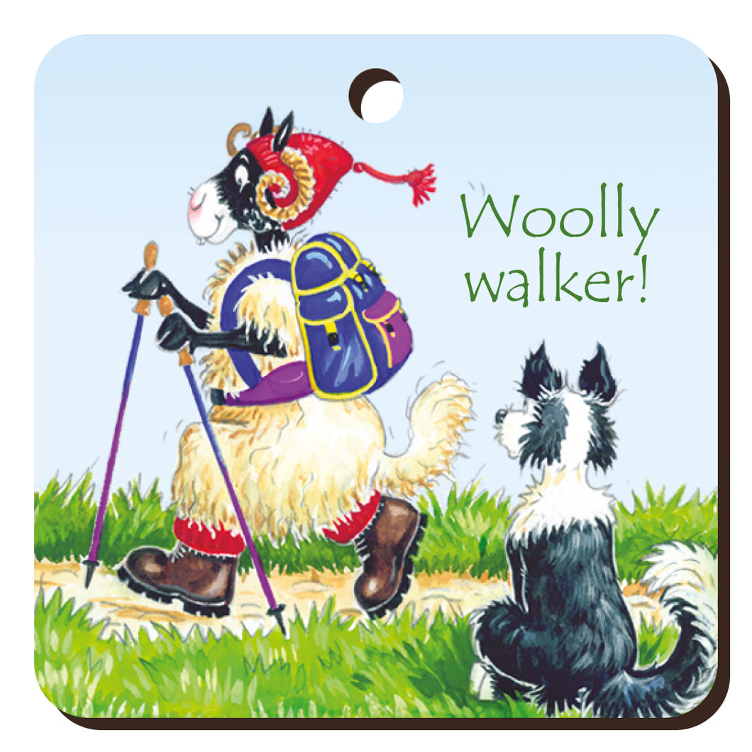 Woolly walkers keyring | Great Stuff from Cardtoons