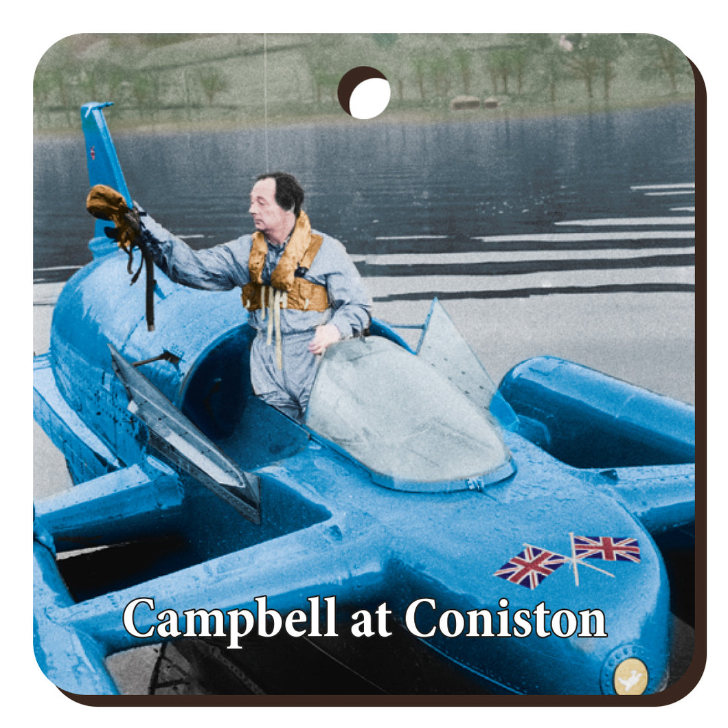 Campbell at Coniston keyring | Great Stuff from Cardtoons