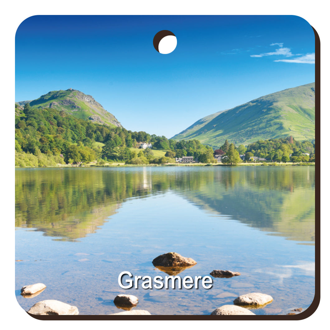 Grasmere Wooden Keyring | Great Stuff from Cardtoons