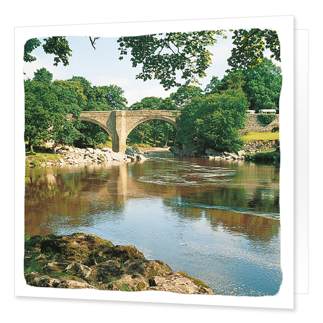 Devil's Bridge, Kirkby Lonsdale Greetings Card