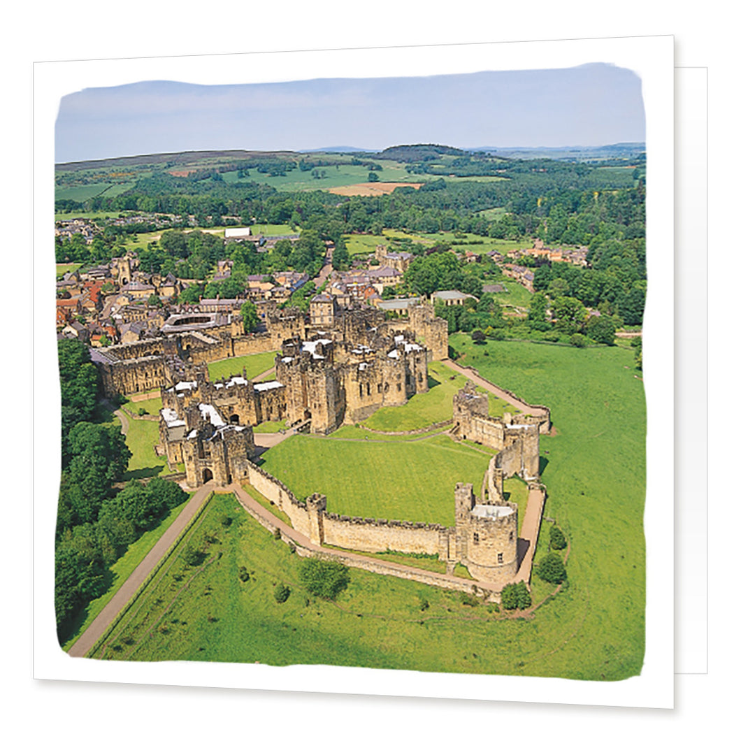 Alnwick Castle Greetings Card