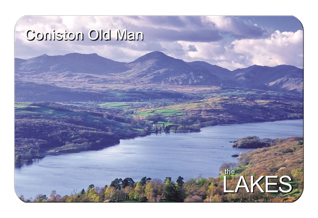 Coniston Old man flexible fridge magnet from Cardtoons